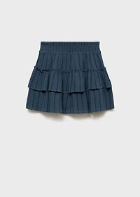 Short flared skirt