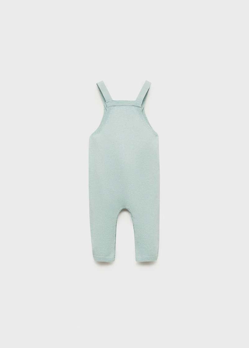 Knitted dungarees