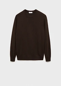 Knitted cotton sweater