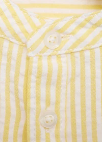 Fine-stripe shirt