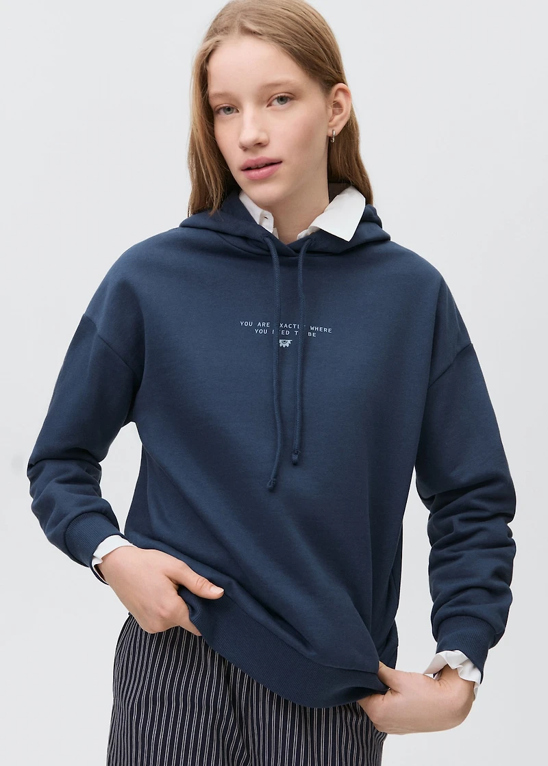 Hoodie cotton sweatshirt
