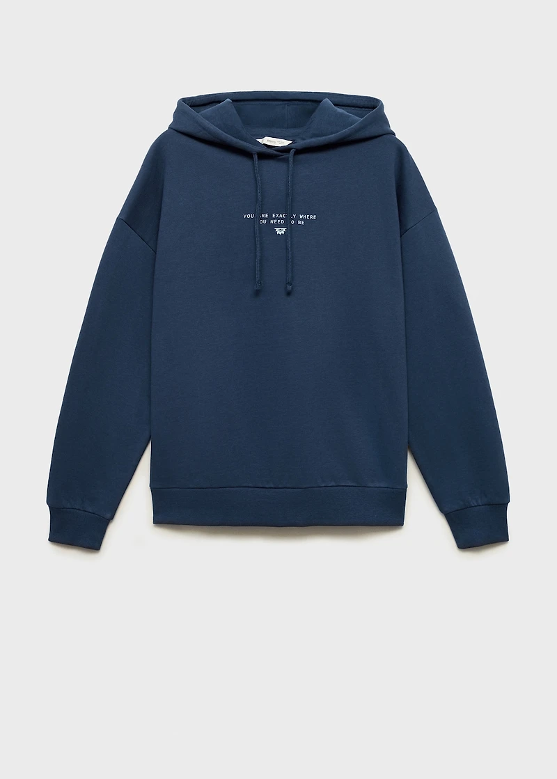 Hoodie cotton sweatshirt