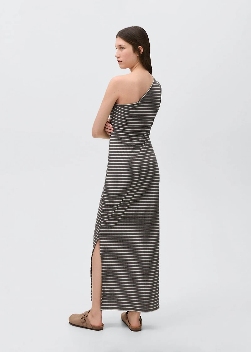 Long asymmetric dress