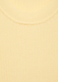 Ribbed knit top