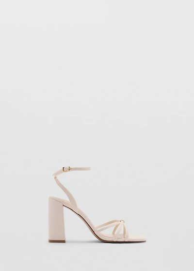 Strappy heeled sandals