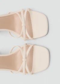 Strappy heeled sandals