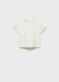 Short sleeve sweater