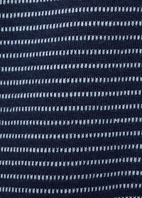 Striped cotton polo shirt