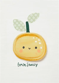 Embossed cotton t-shirt