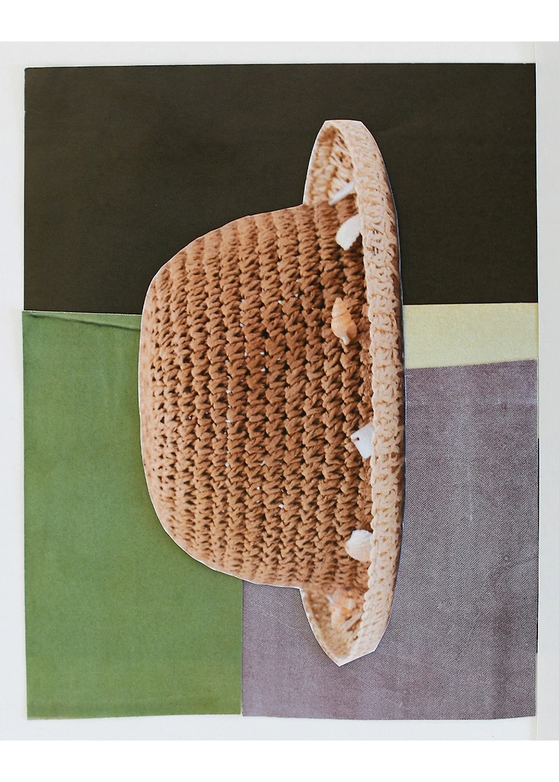 Shells straw hat