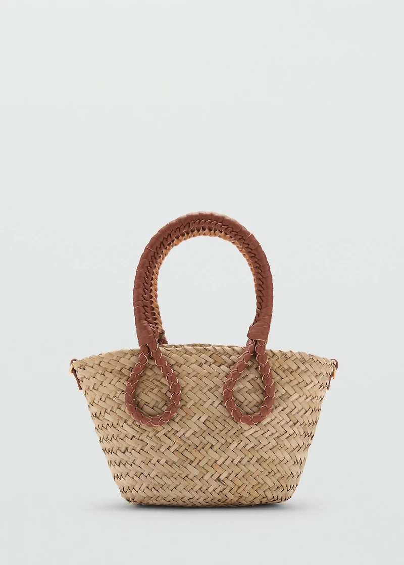 Mini straw basket