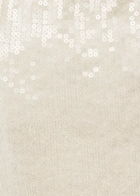 Knitted pencil skirt with sequins