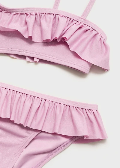 Ruffled bikini