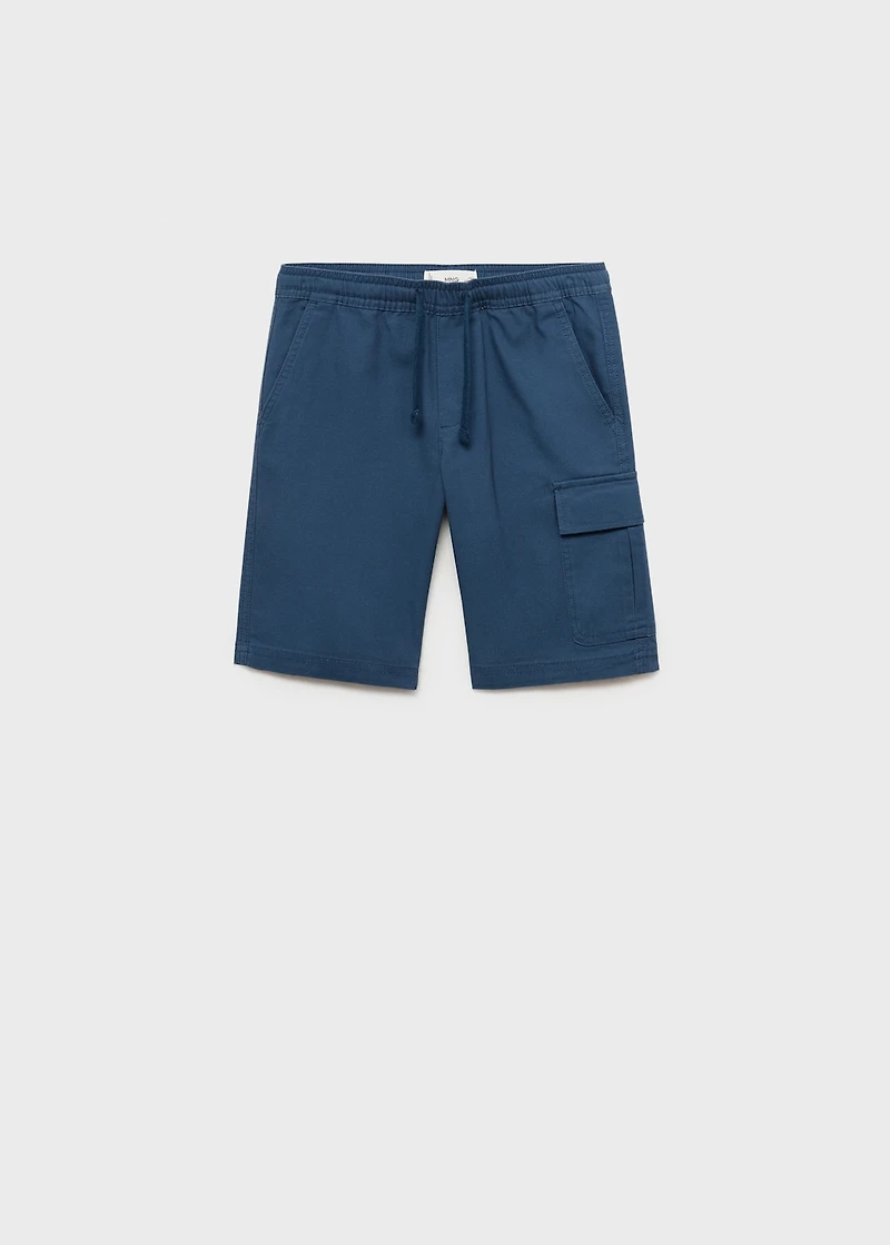 Cargo pockets Bermuda shorts