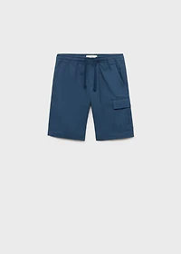 Cargo pockets Bermuda shorts