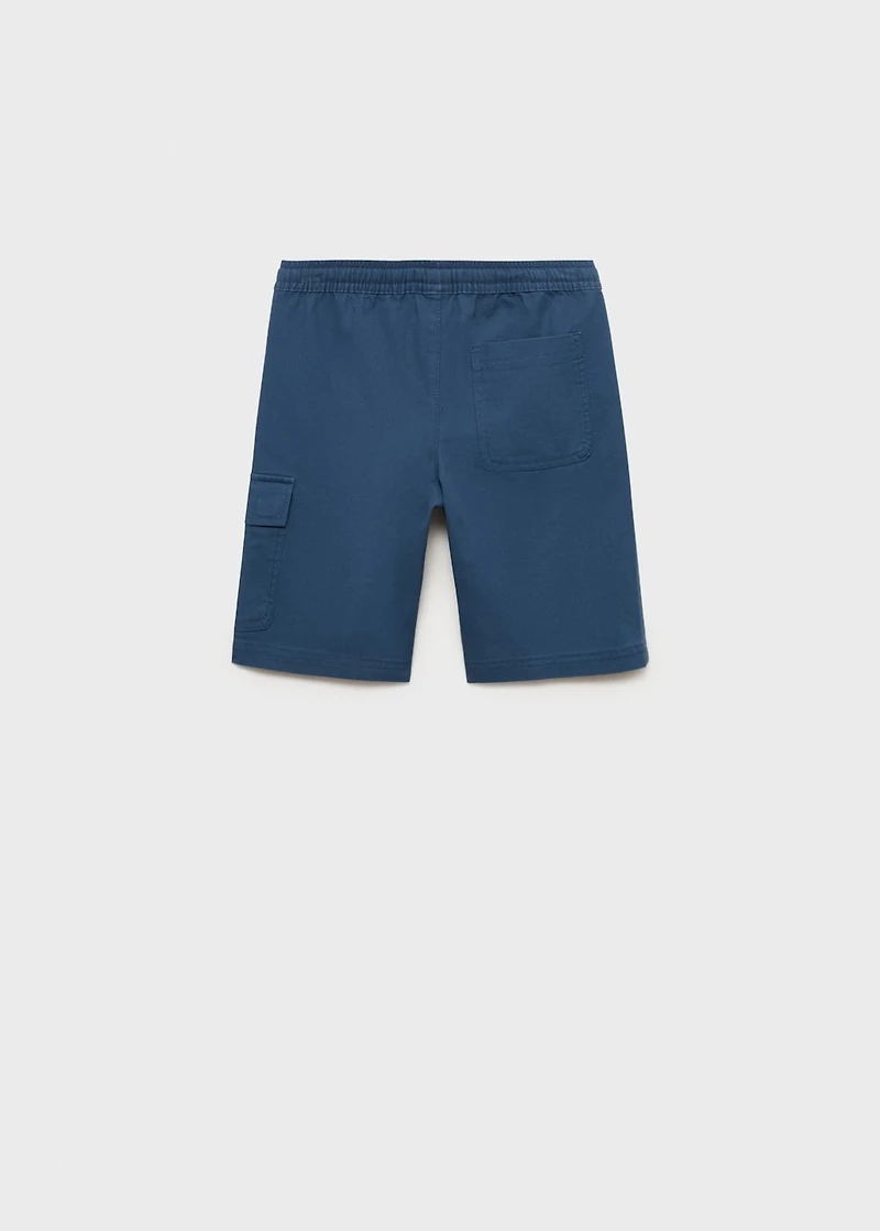 Cargo pockets Bermuda shorts