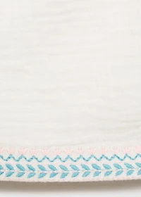 Bambula embroidered shorts