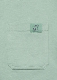 Short cotton dungarees