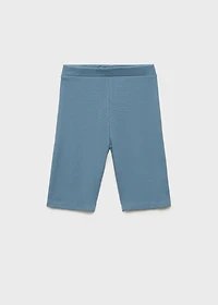 Ribbed short leggings