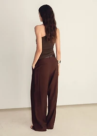 Asymmetrical top with knot detail