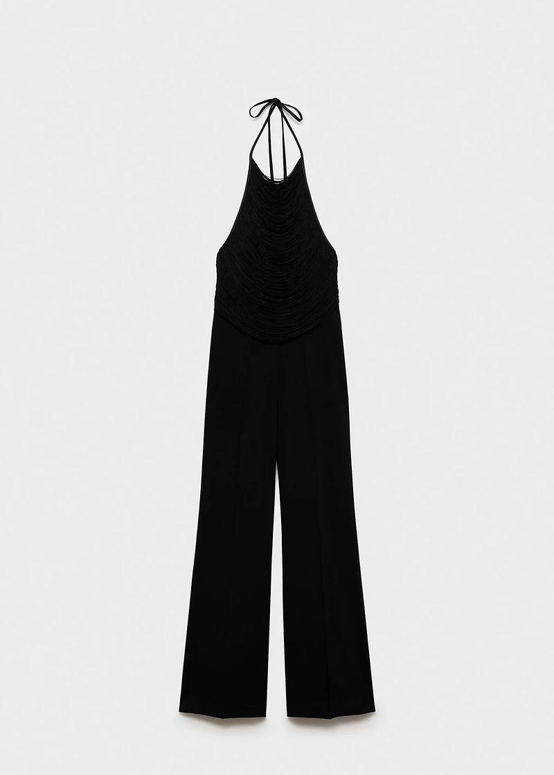Halter neck jumpsuit
