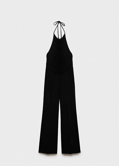 Halter neck jumpsuit
