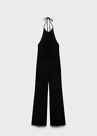 Halter neck jumpsuit