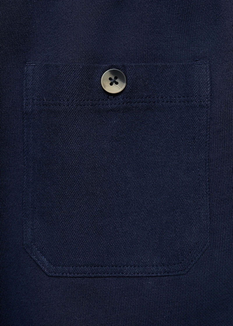 Drawstring Bermuda shorts