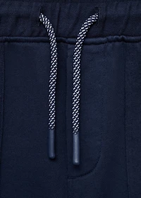 Drawstring Bermuda shorts