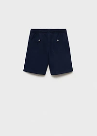 Drawstring Bermuda shorts