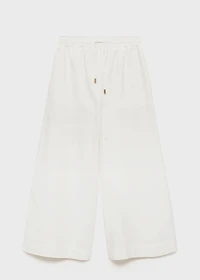 Culotte pants with pockets