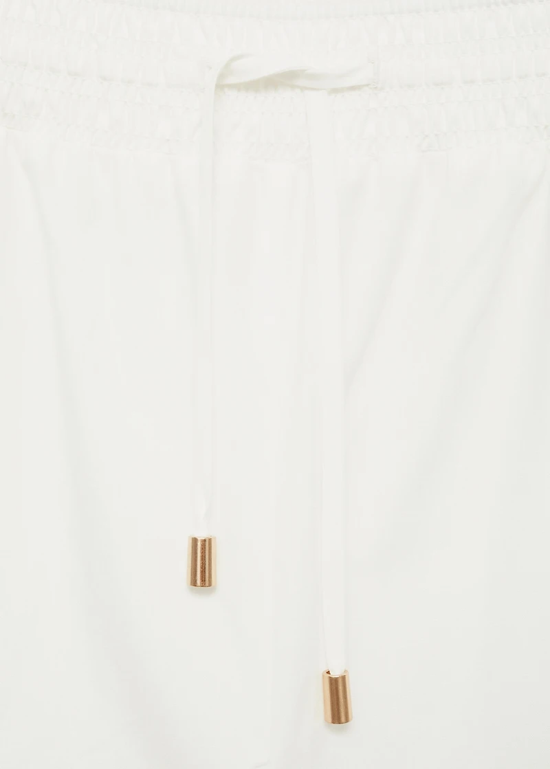 Culotte pants with pockets