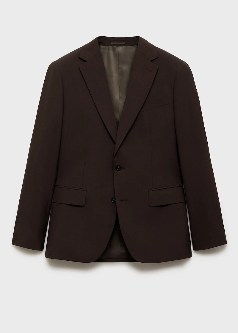 Turin 100% wool suit blazer