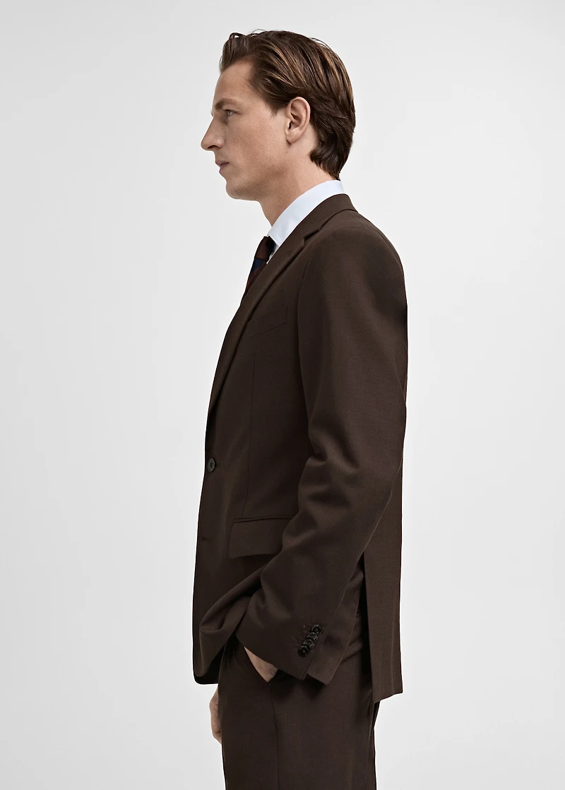 Turin 100% wool suit blazer