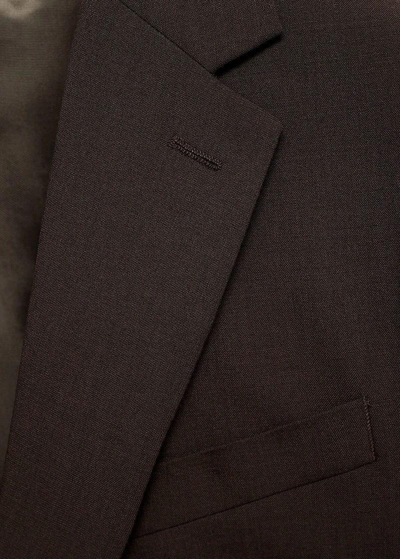Turin 100% wool suit blazer