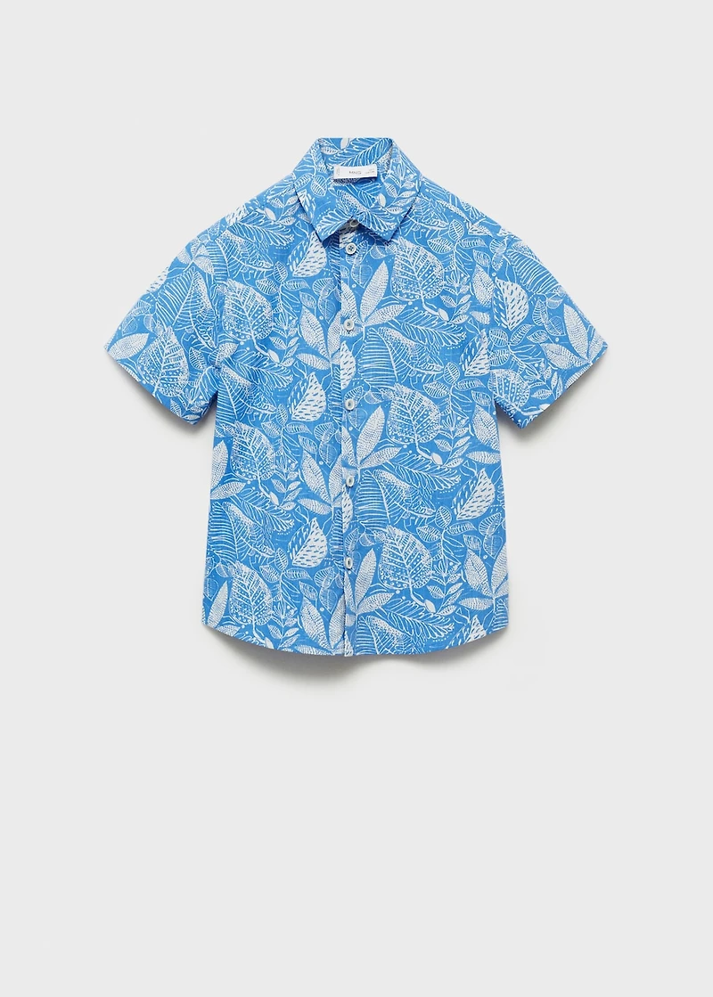 Hawaiian printed shirt