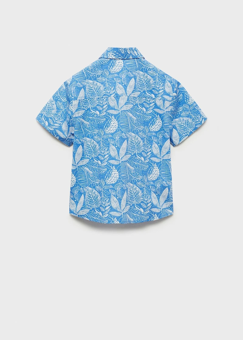 Hawaiian printed shirt