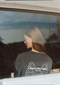 Distressed-effect sweatshirt