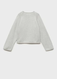 Knitted cotton sweater