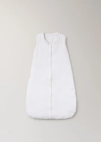 Cotton gauze baby sleeping with contrast piping