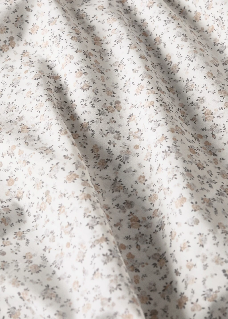 Cotton percale children's printed duvet cover for 90 cm bed