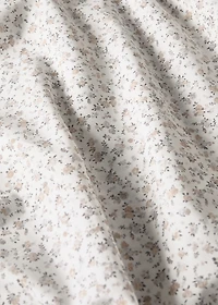 Cotton percale children's printed duvet cover for 90 cm bed