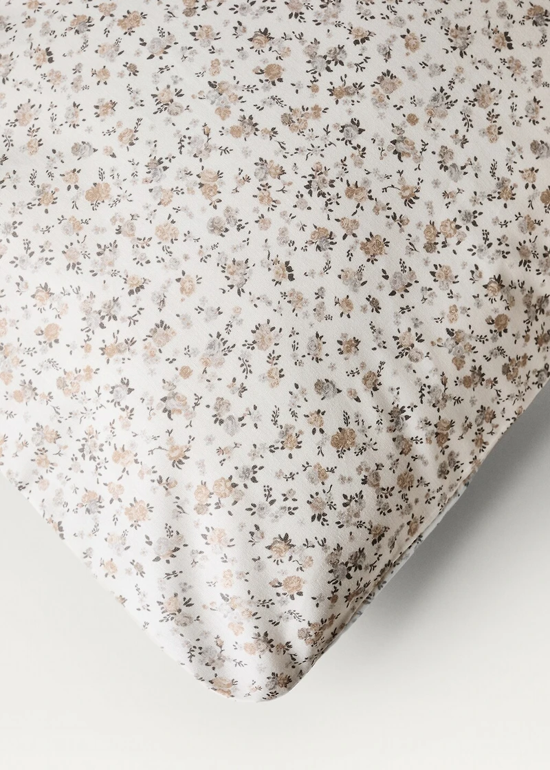 Cotton percale children's printed duvet cover for 90 cm bed