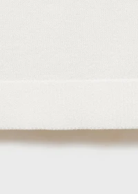 Asymmetric knit sweater