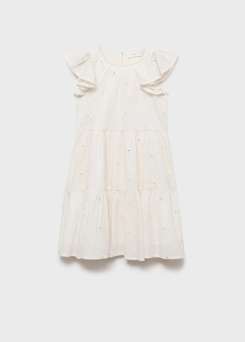 Polka-dots cotton dress