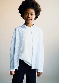 Striped cotton shirt