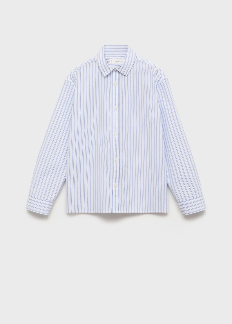 Striped cotton shirt