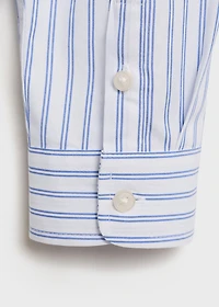 Striped cotton shirt