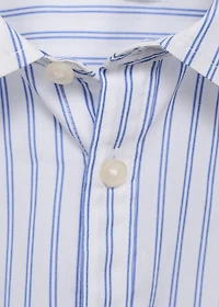Striped cotton shirt