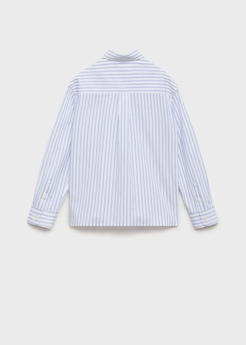 Striped cotton shirt